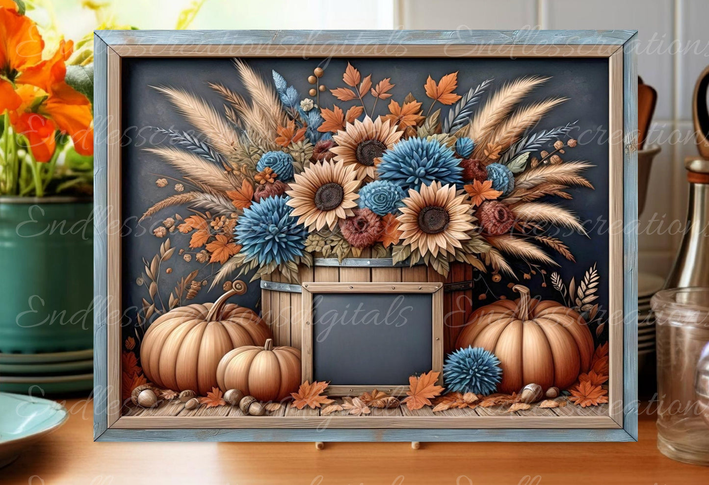 LOVE FALL CUTTING board sublimation sublimation high resolution 2 files, 1 add your own text