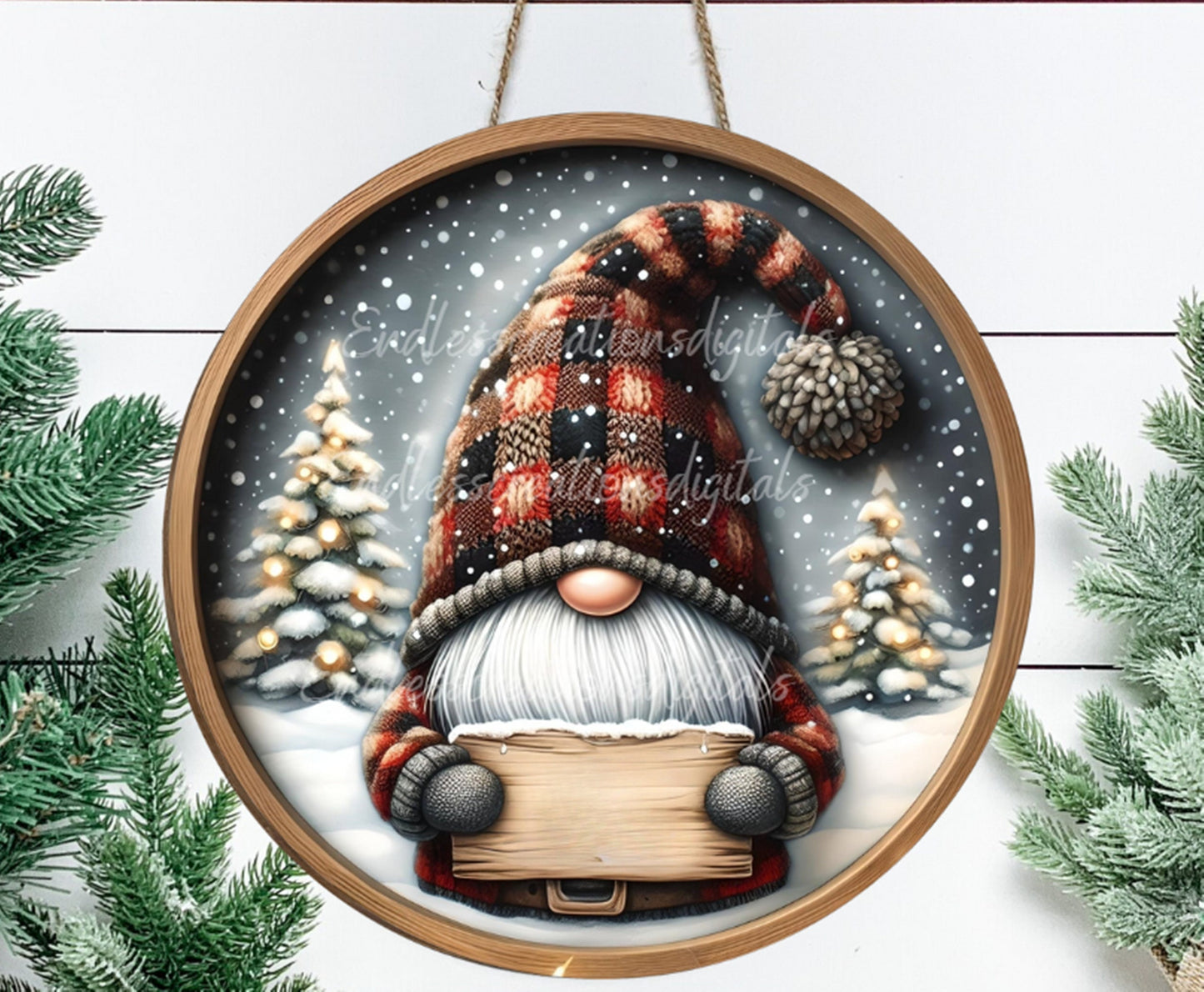 LET IT SNOW WINTER GNOME