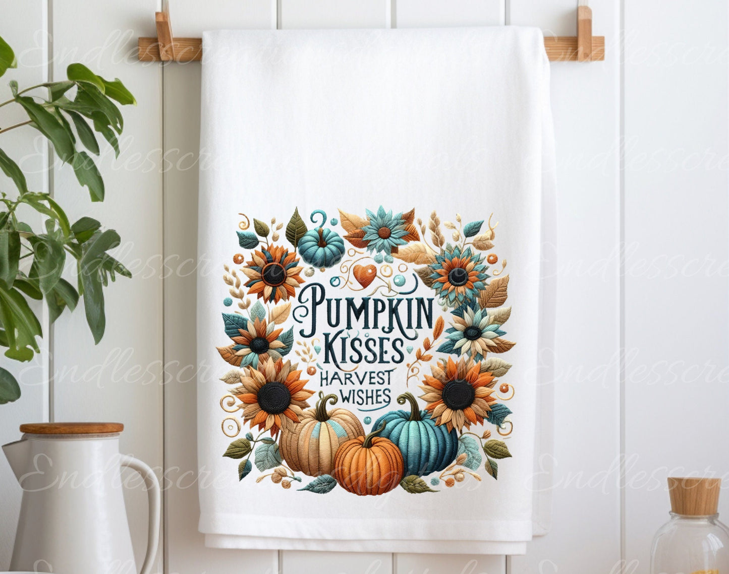 FALL EMBROIDERED LOOK TRANSPARENCIES