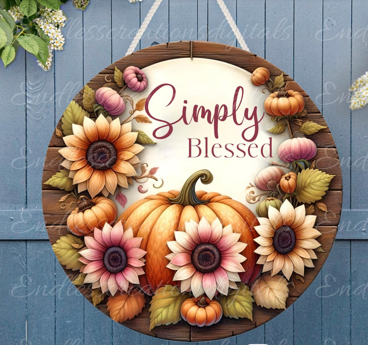 FALL SIMPLY BLESSED ROUND