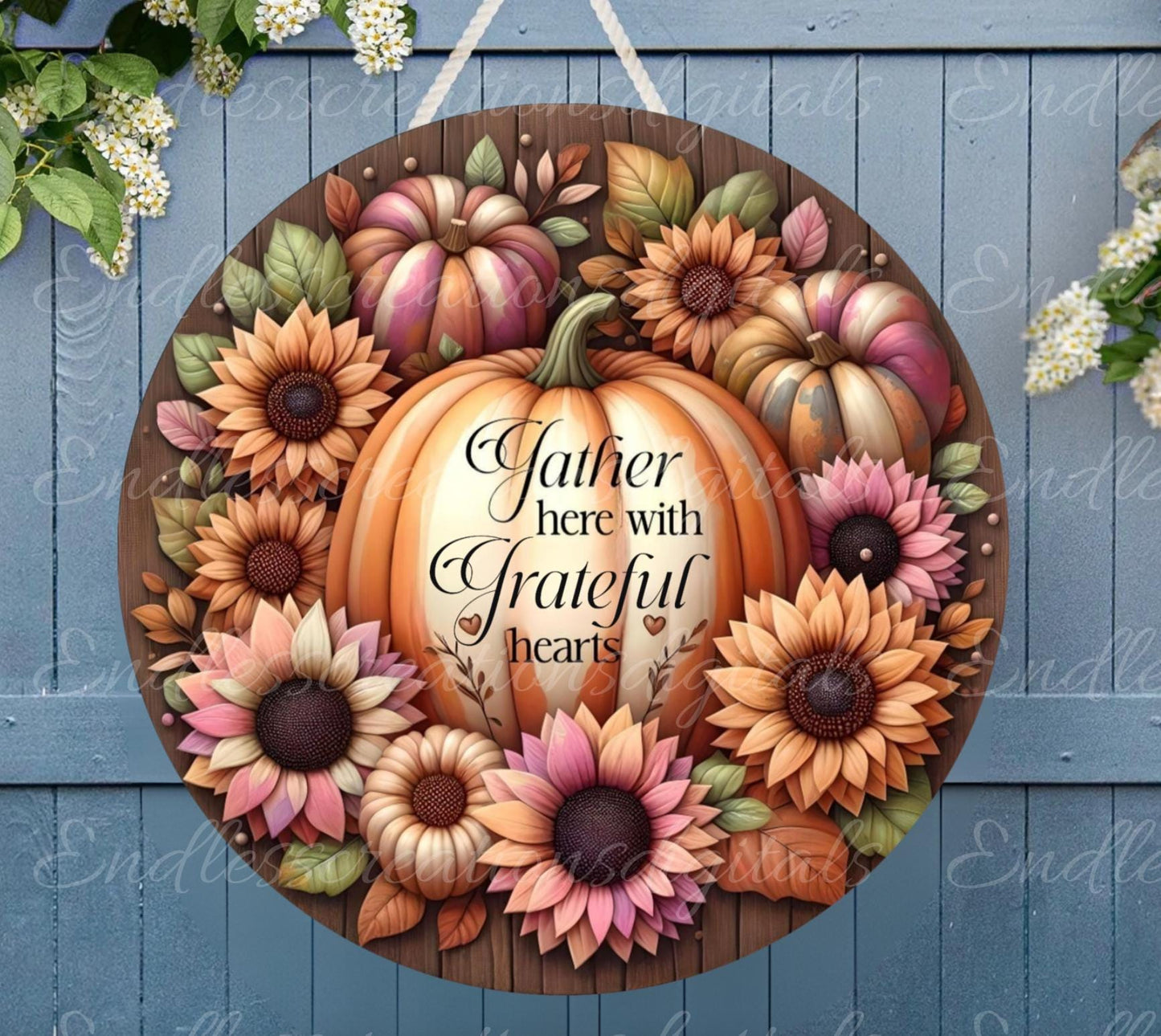FALL PUMPKIN GATHER ROUND