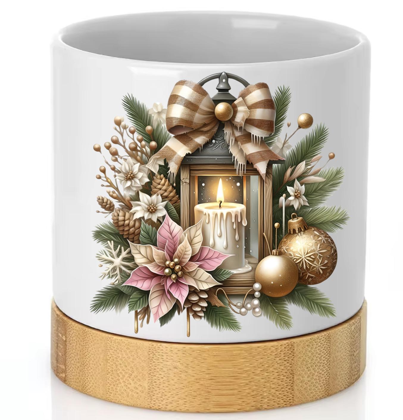 WINTER LANTERNS PILLOW TRANSPARENCIES
