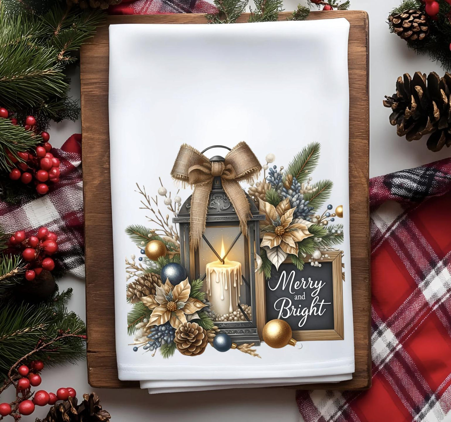 WINTER LANTERNS PILLOW TRANSPARENCIES