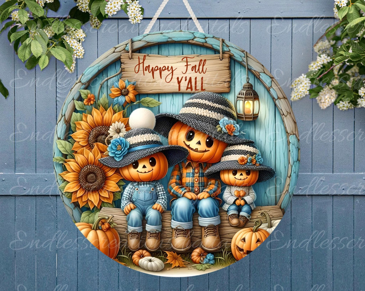 HAPPY FALL PUMPKINHEAD FAMILY