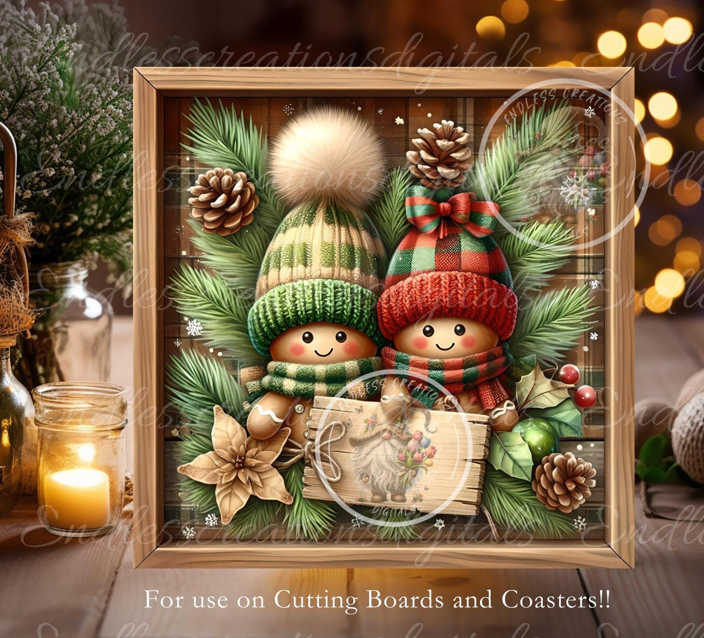GINGERBREAD KISSES CHRISTMAS