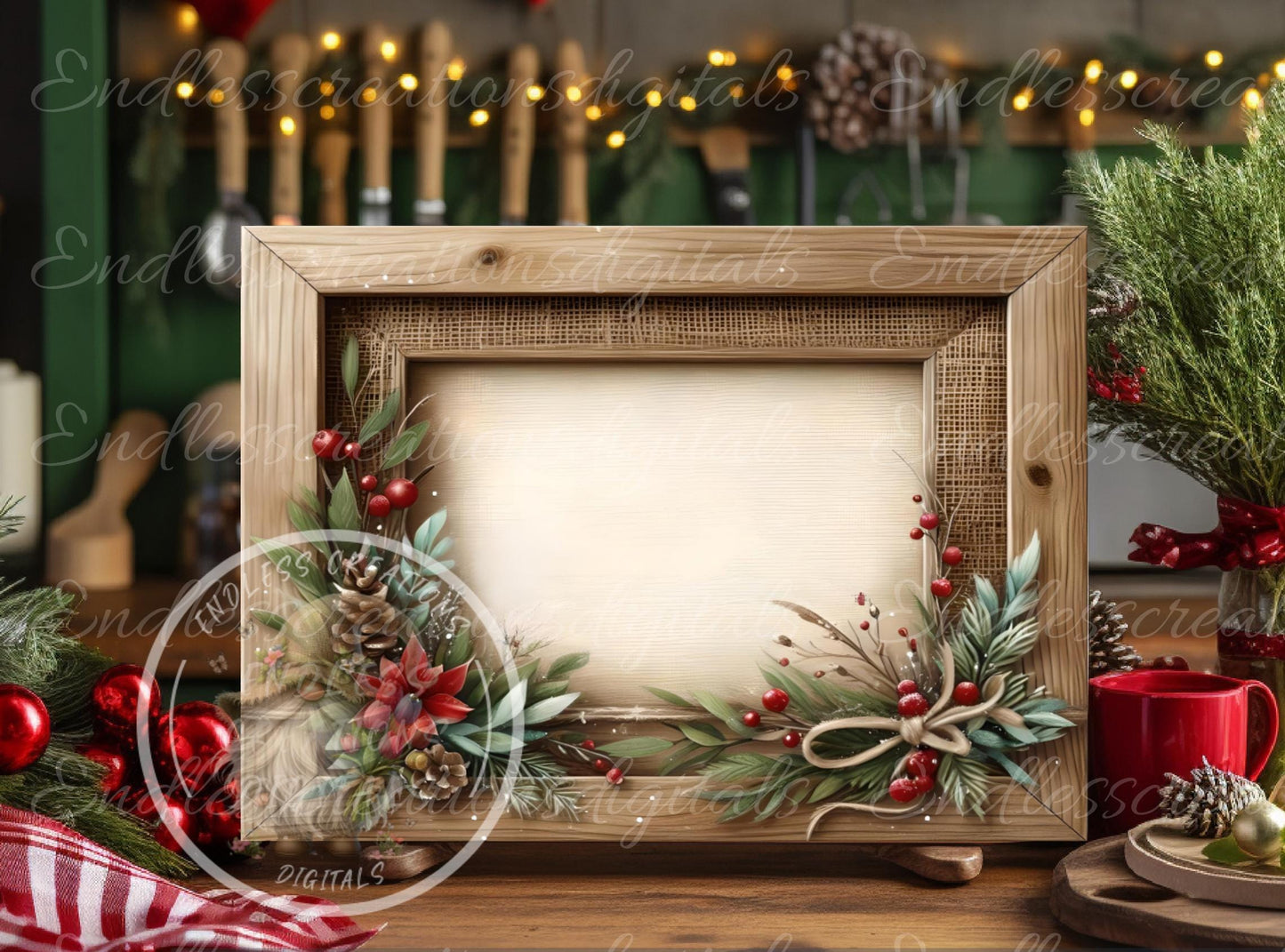 CHRISTMAS BLESSINGS RECTANGLE