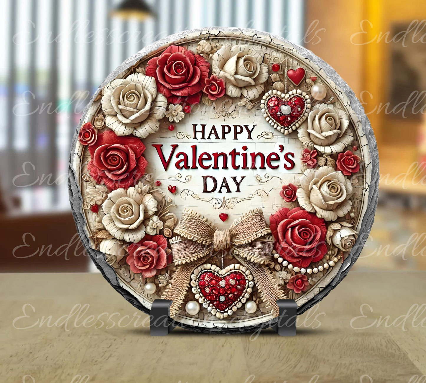 HAPPY VALENTINES door hanger, keychain, round cutting board png for sublimation high resolution, 2 files for download AND can be resized