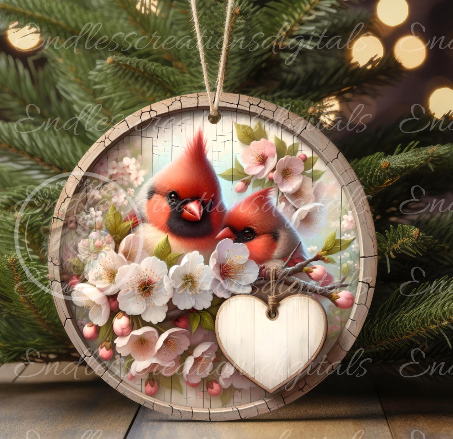 SPRING BABY Cardinals Wreath Sign, door hanger, wind spinners slate for sublimation high resolution 2 files for download 1 add your own text