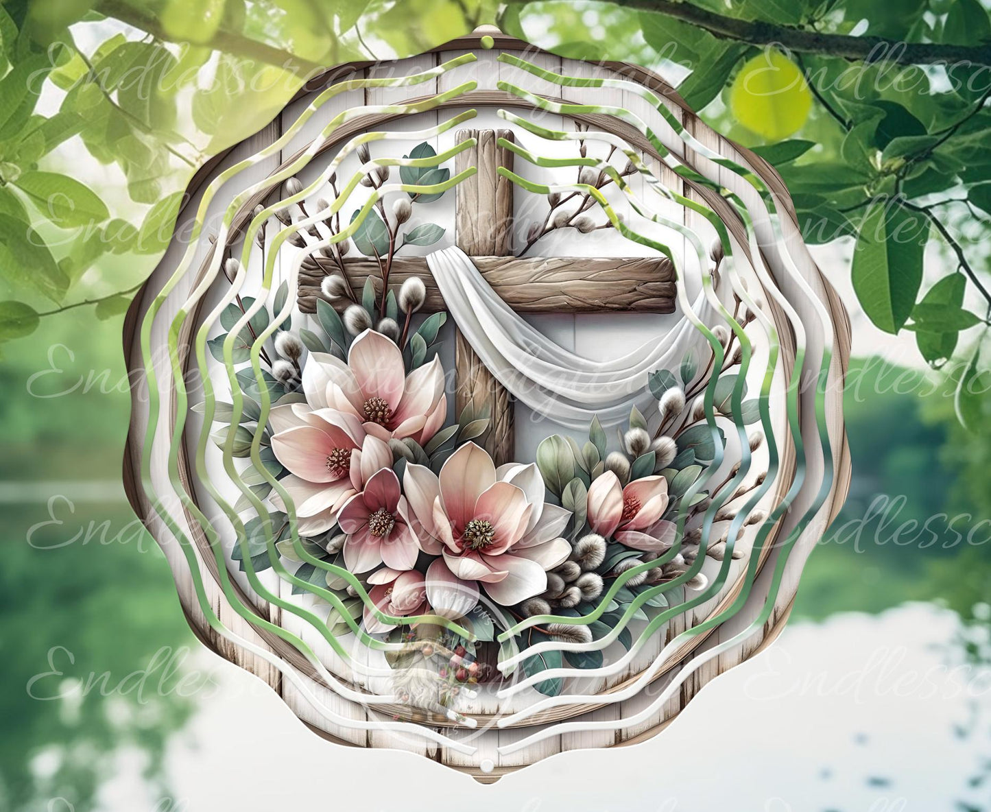 MAGNOLIA EASTER CROSS