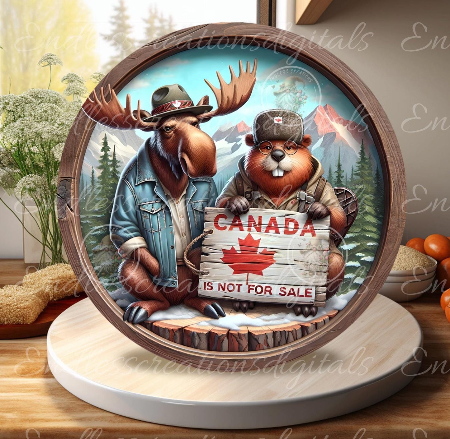 CANADA MOOSE BEAVER Not For Sale