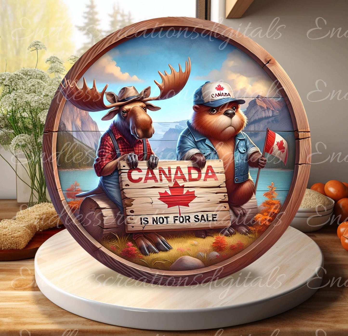 NOT FOR SALE Canada Moose Beaver