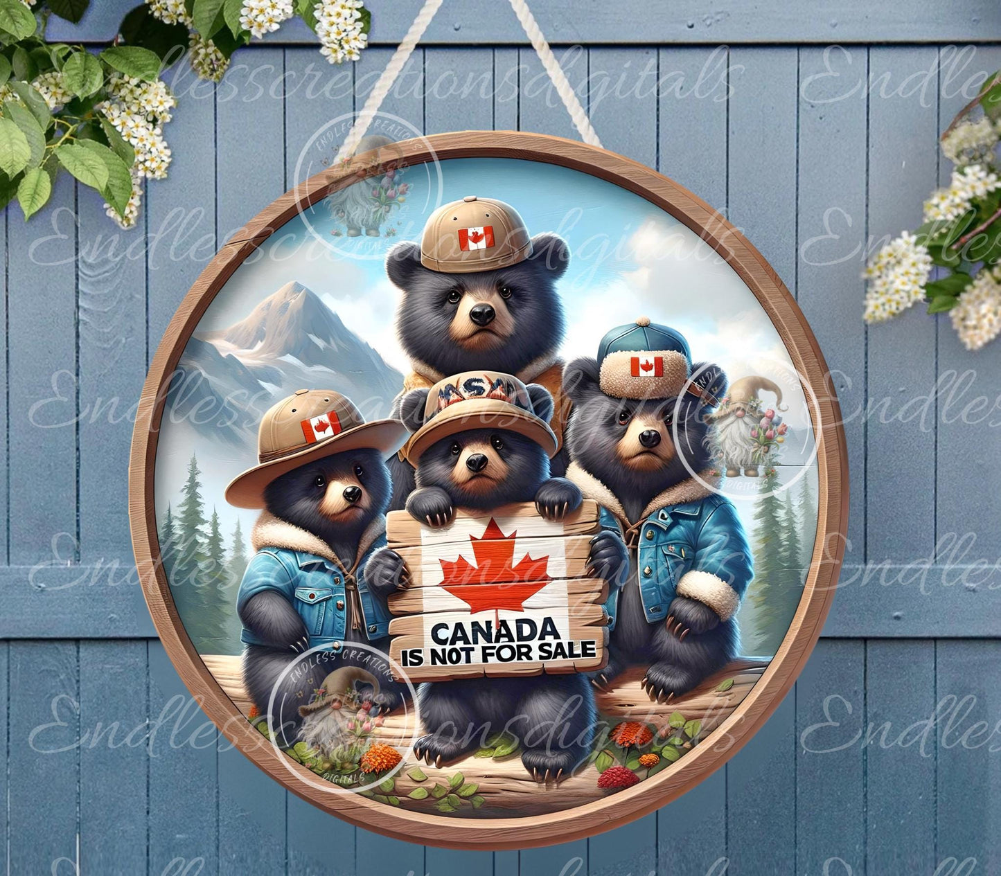 4 CANADA BEARS Not For Sale