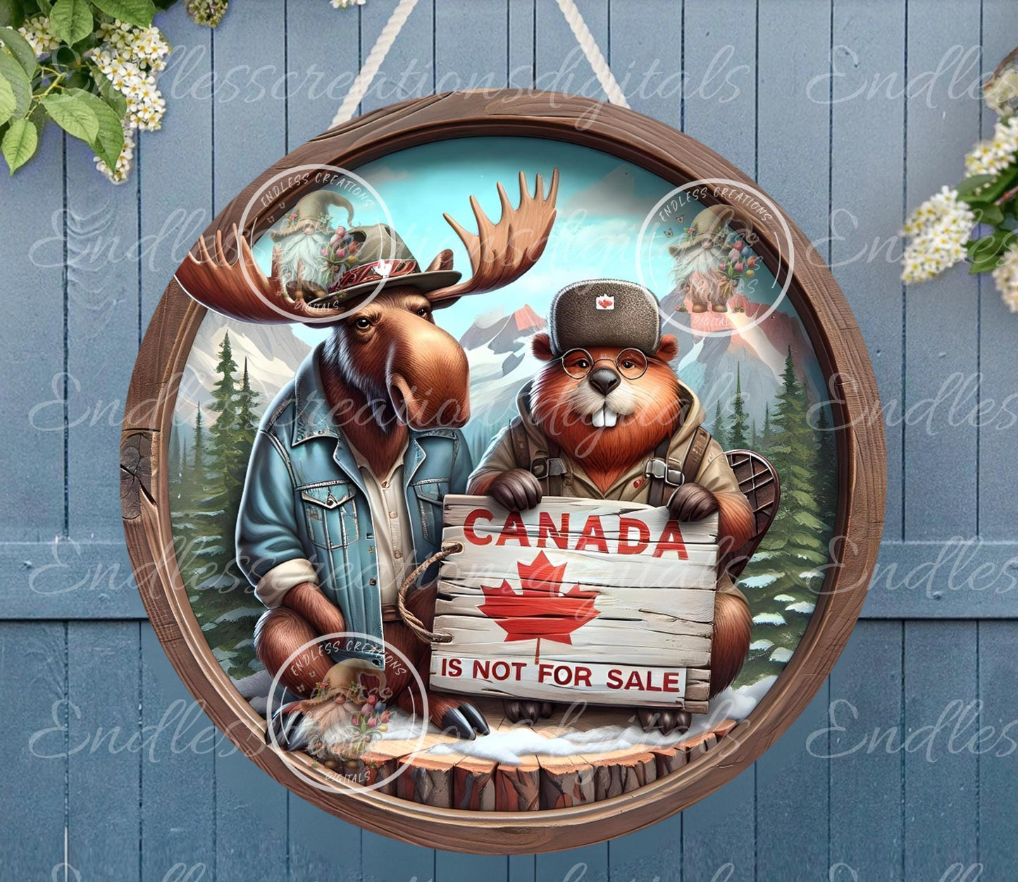 CANADA MOOSE BEAVER Not For Sale