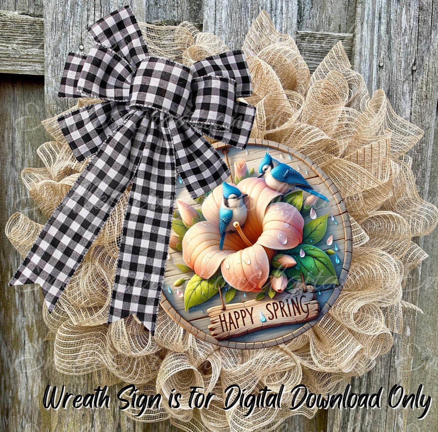 BABY BLUE JAYS Spring Summer Floral