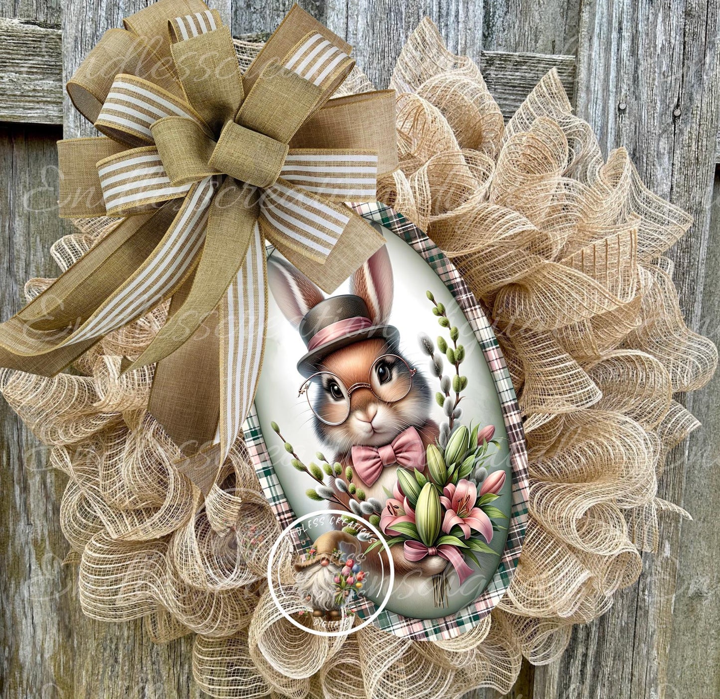 OVAL DIGITALS MR. RABBIT Spring Lilies