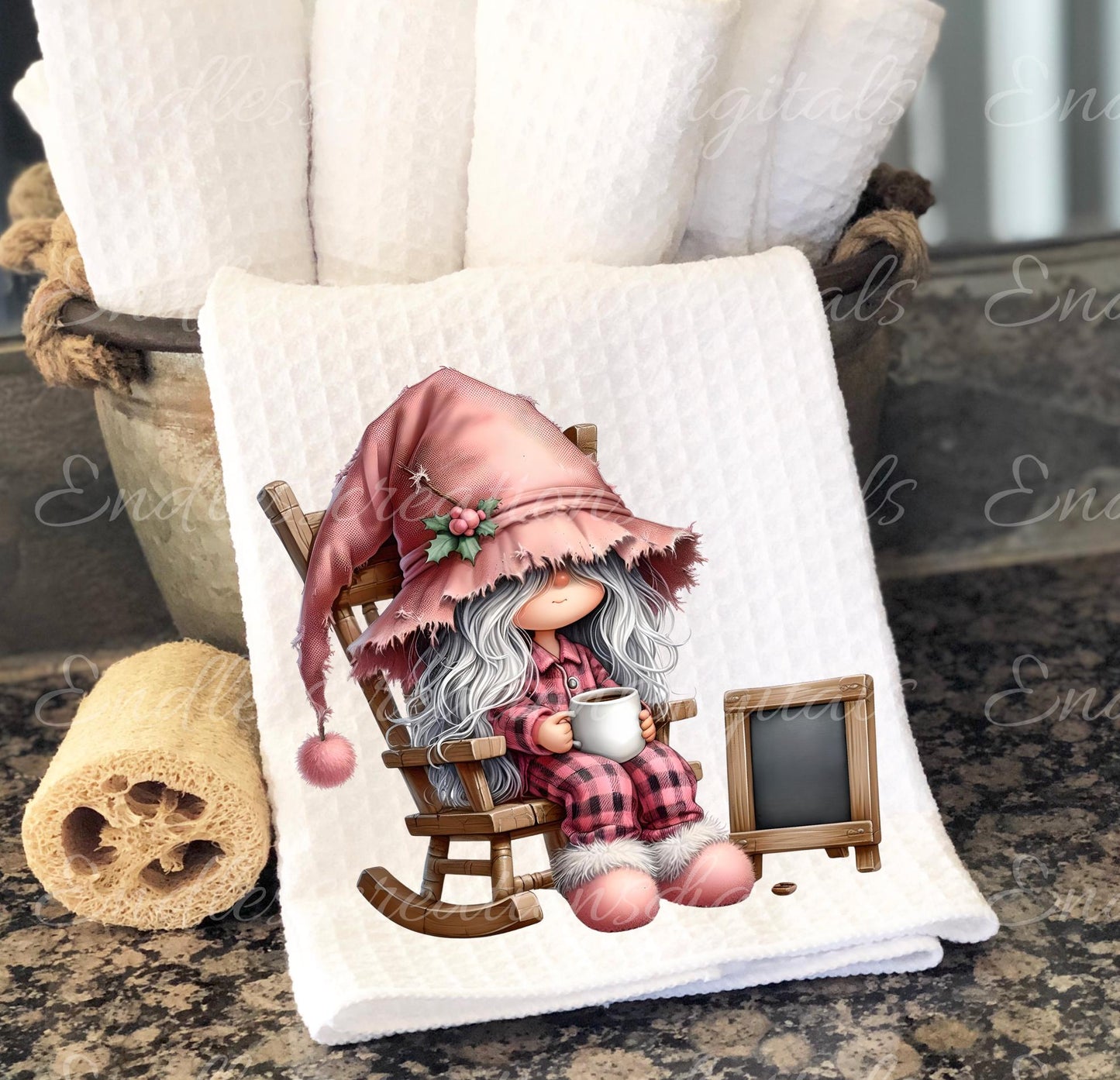 COFFEE GNOME SUBLIMATION TRANSPARENCIES FOR MUGS
