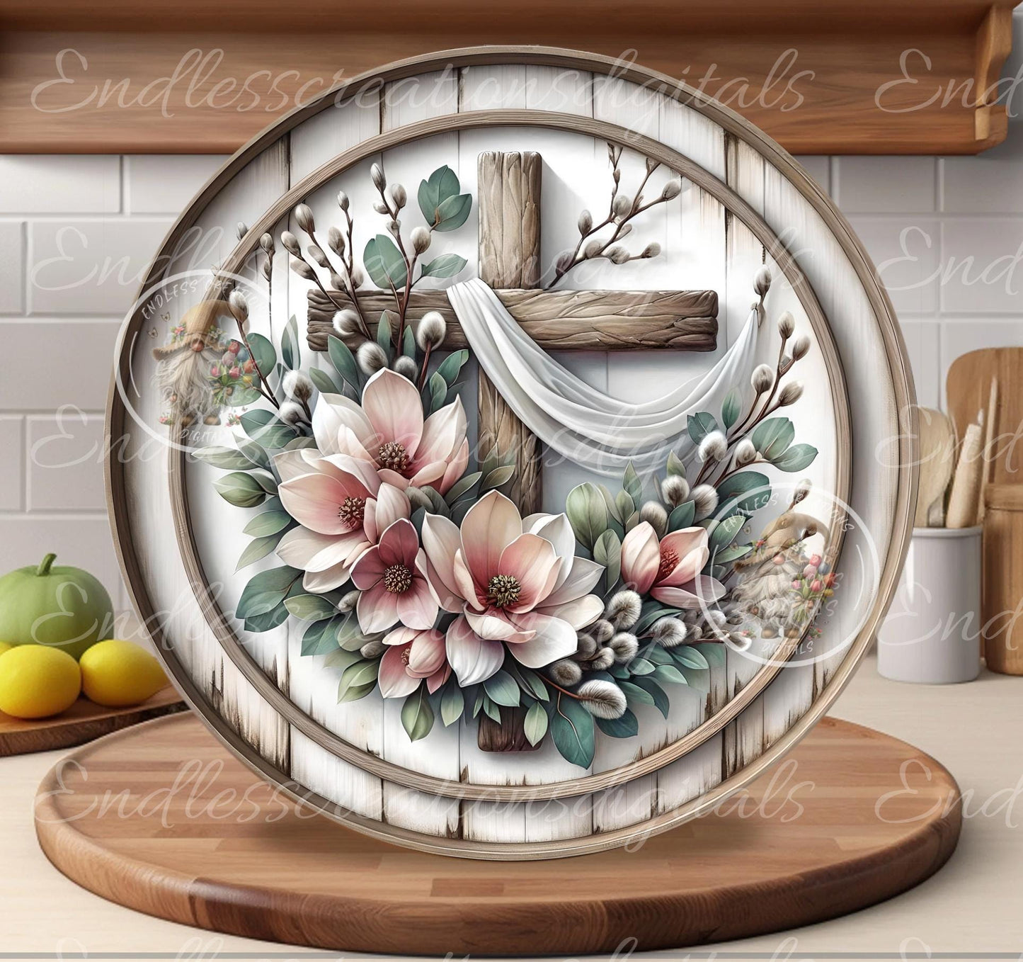 MAGNOLIA EASTER CROSS