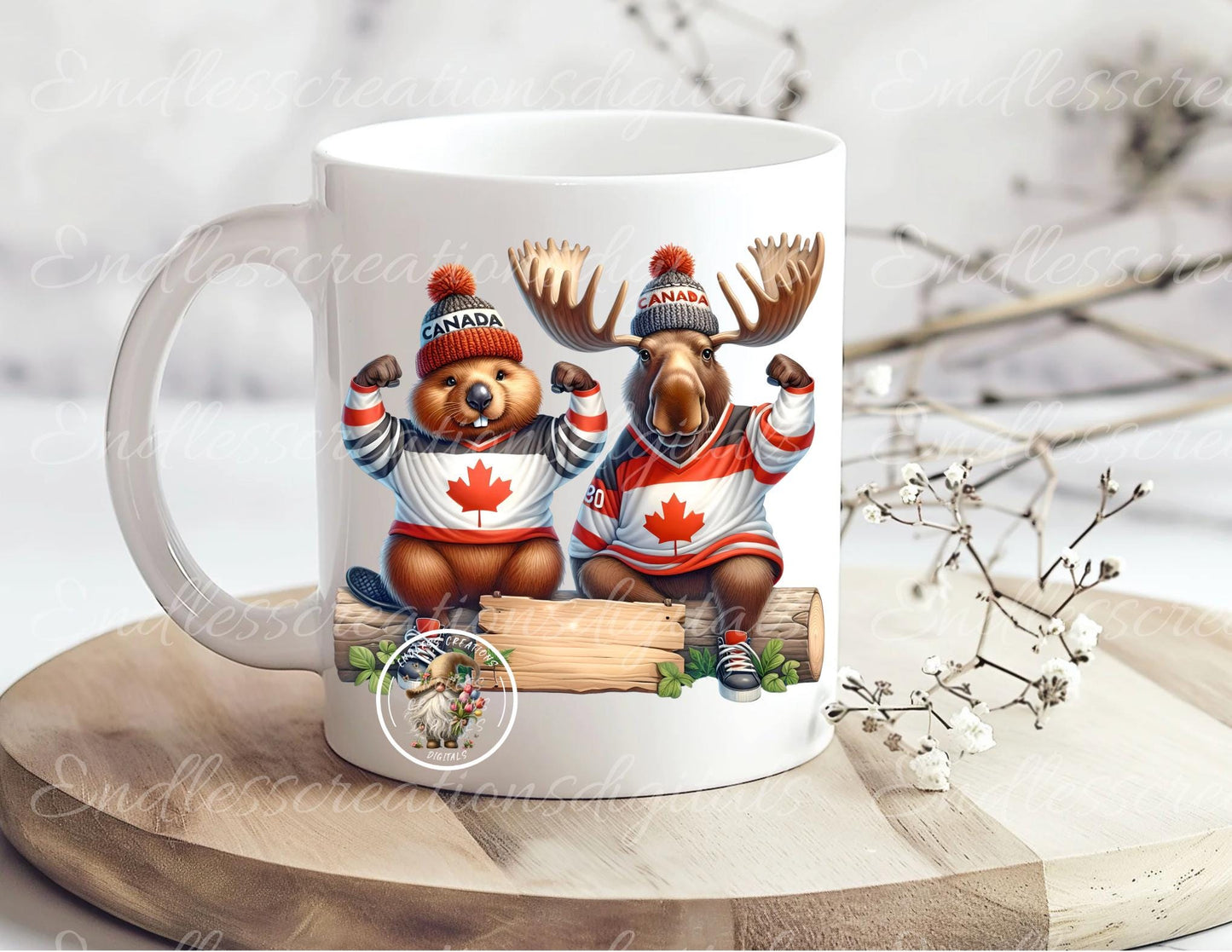 ELBOWS UP CANADA Bundle of 5 Transparent files, blank add your own text