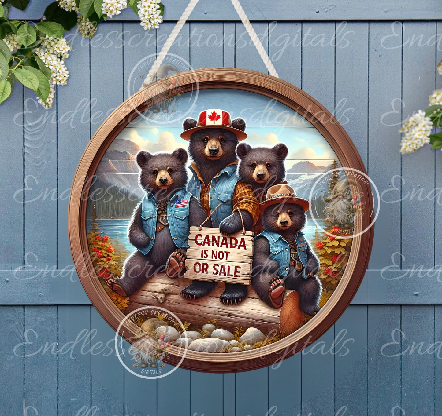 FOUR CANADA BLACK Bears