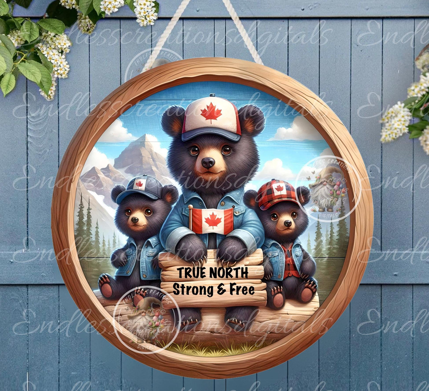 FOUR CANADA BLACK Bears True North