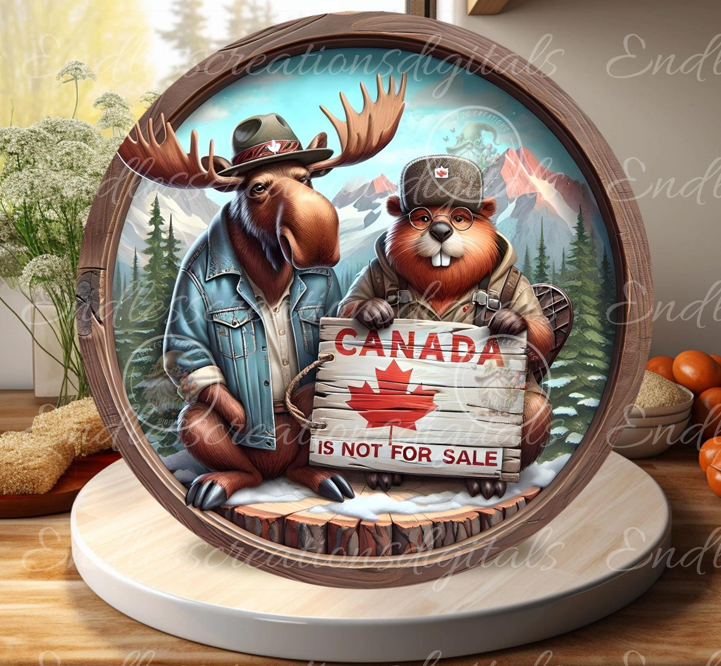 CANADA MOOSE BEAVER Not For Sale