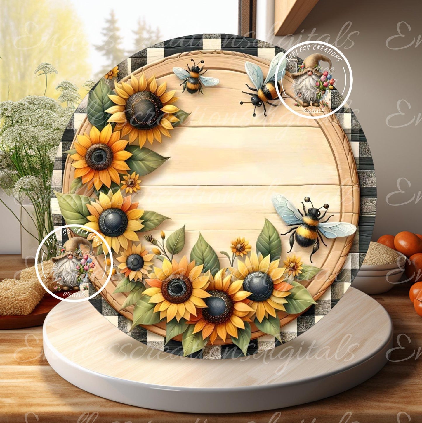 WELCOME SUNFLOWER SUMMER ROUND