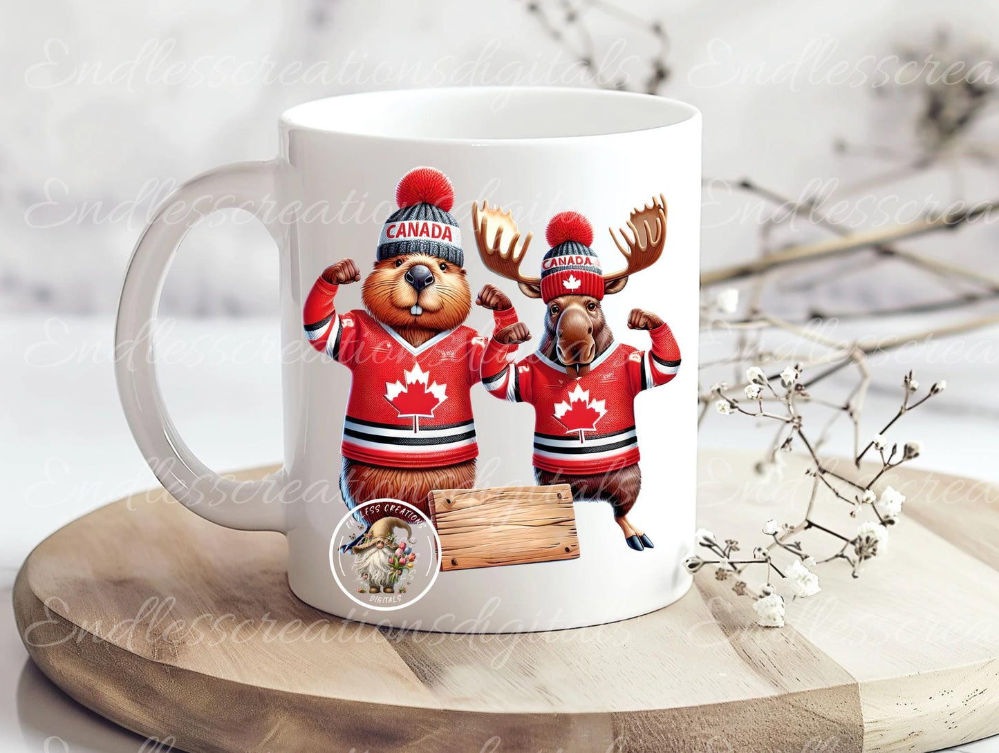 ELBOWS UP CANADA Bundle of 5 Transparent files, blank add your own text