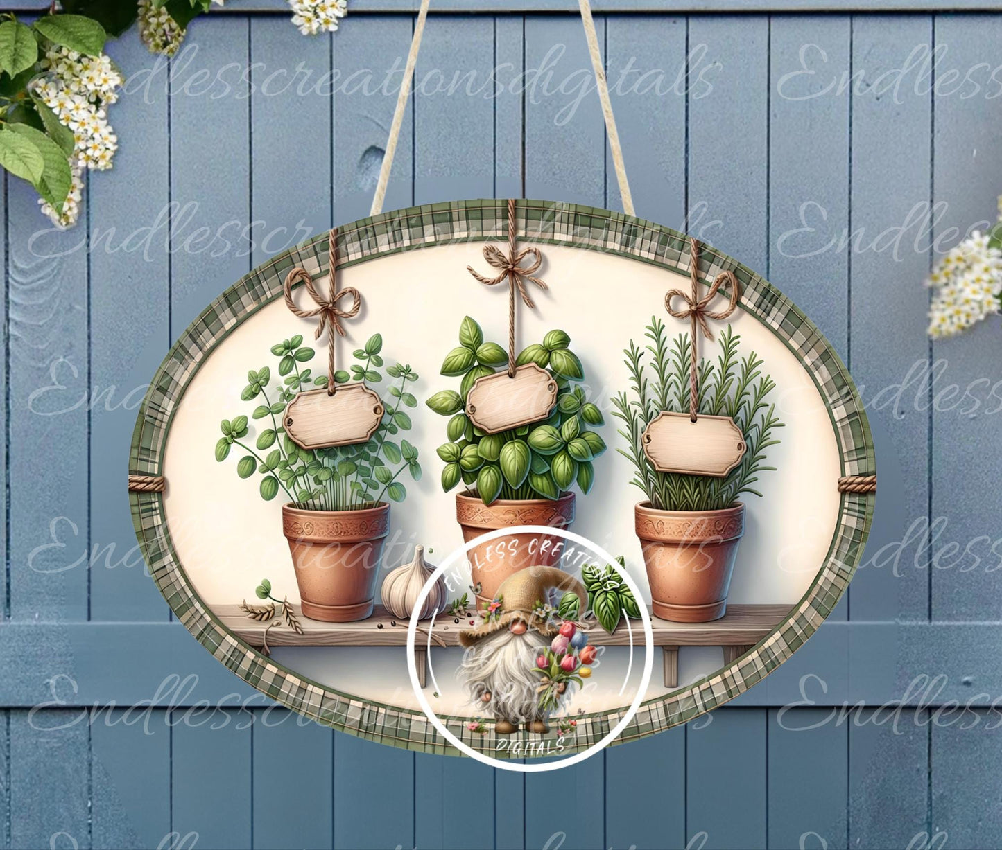 OVAL HERB CLAY OVAL DIGITAL