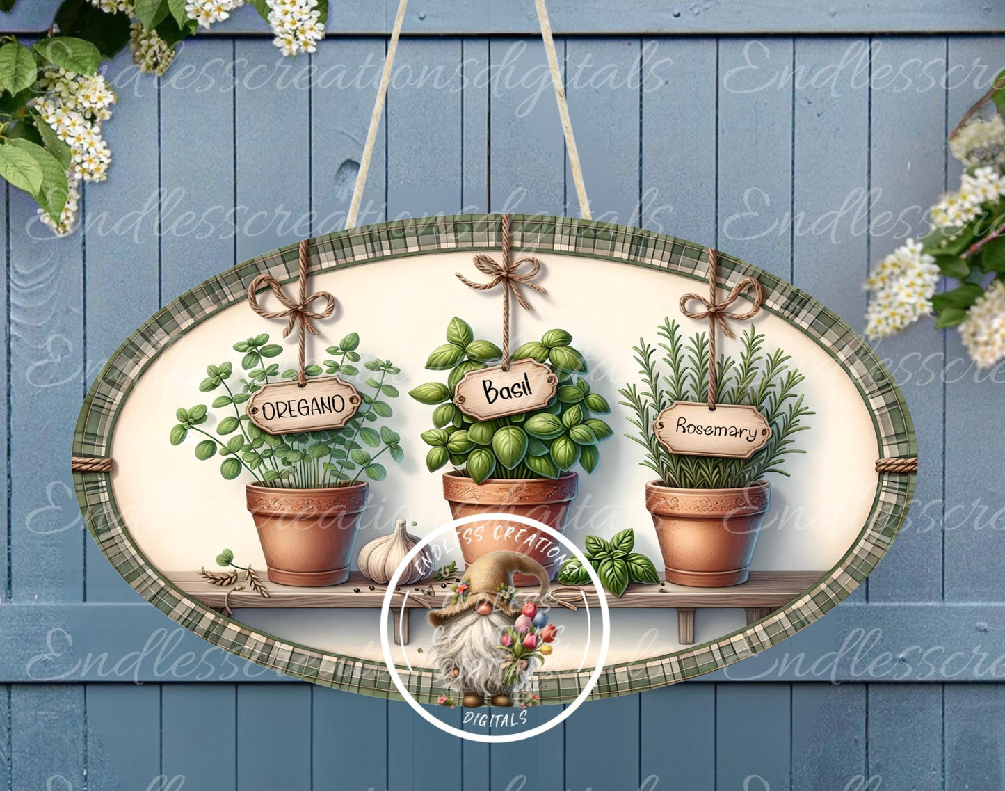 OVAL HERB CLAY OVAL DIGITAL