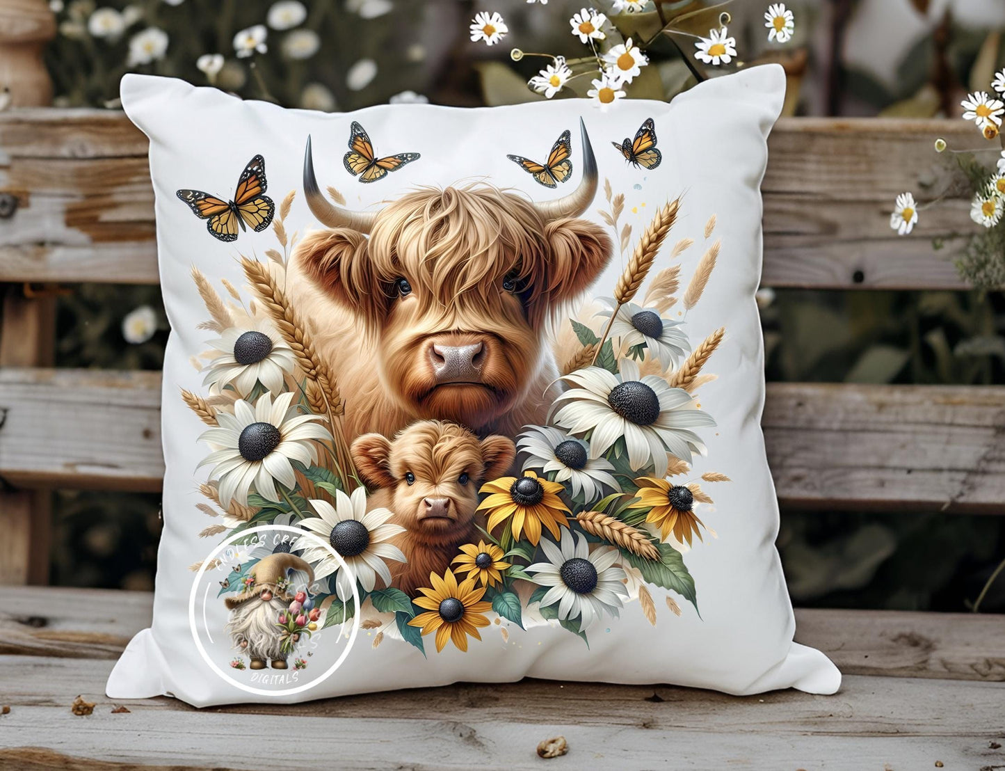 FLORAL MAMA BABY Highlands Transparencies