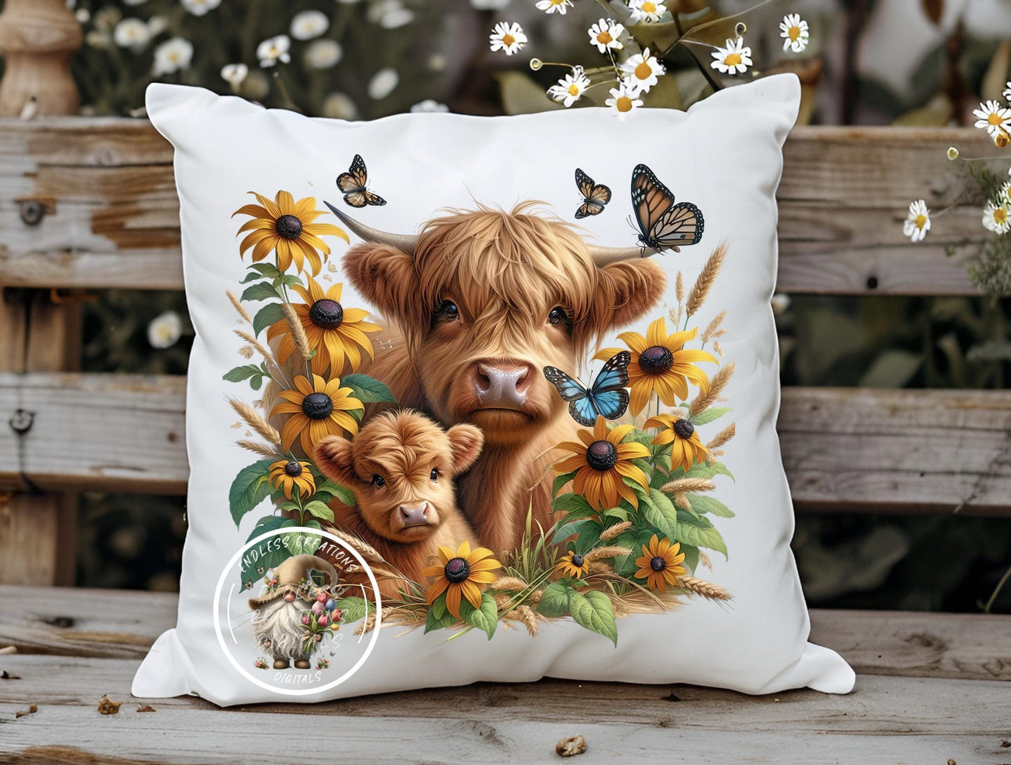 FLORAL MAMA BABY Highlands Transparencies
