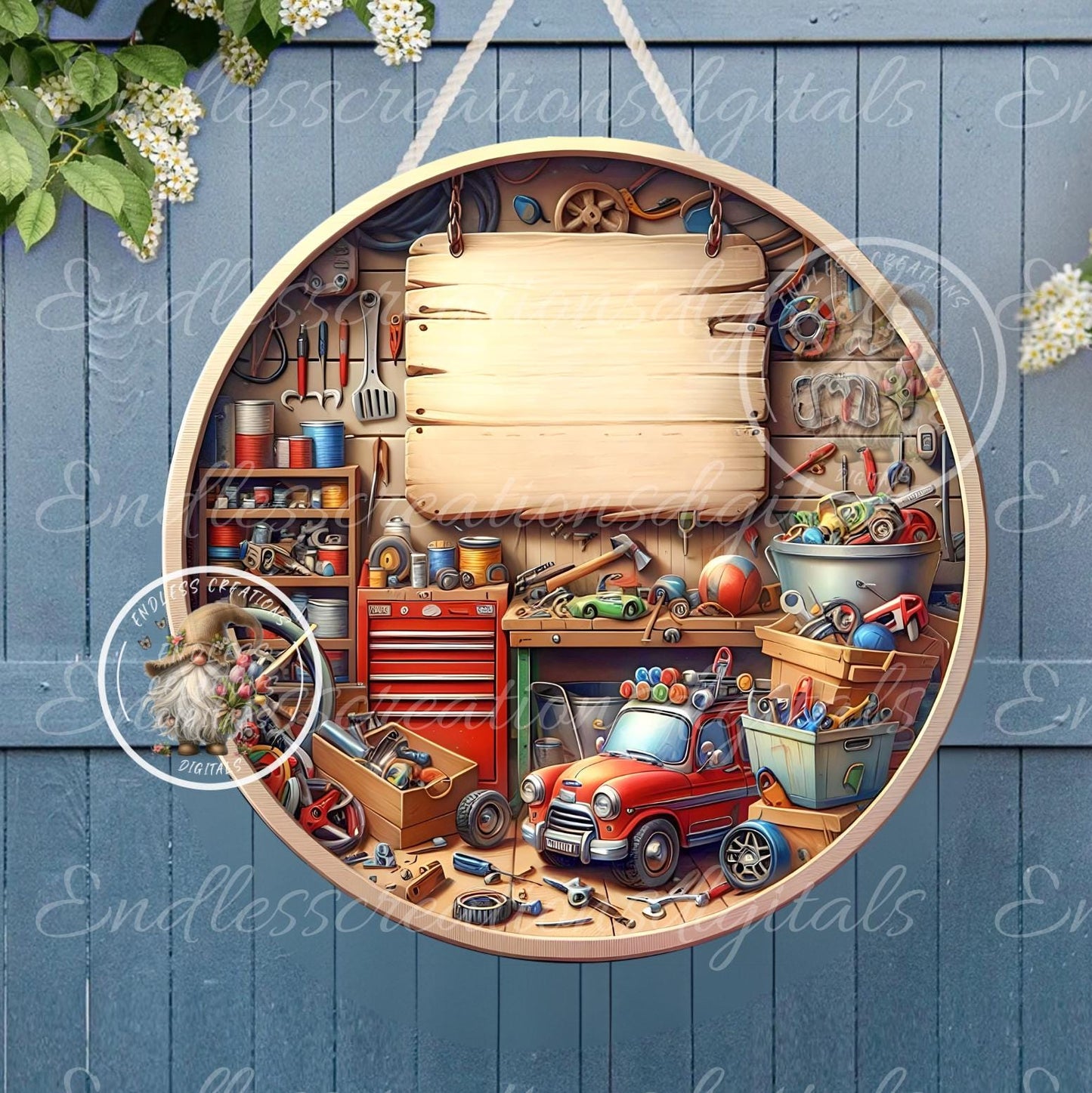 PAPA FIX IT ROUND FATHERS DAY