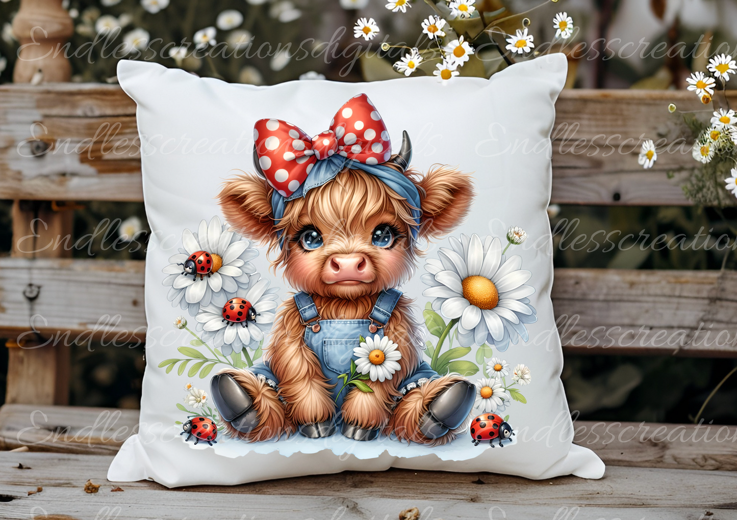 DAISY SPRING COW TRANSPARENT PNG