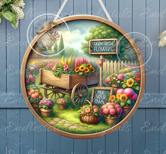 FARM FRESH SUMMER FLOWERS