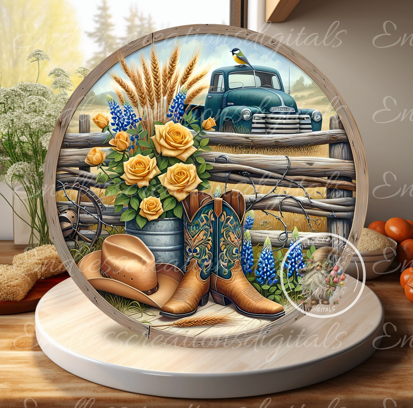 SUMMER FARMHOUSE FLORAL