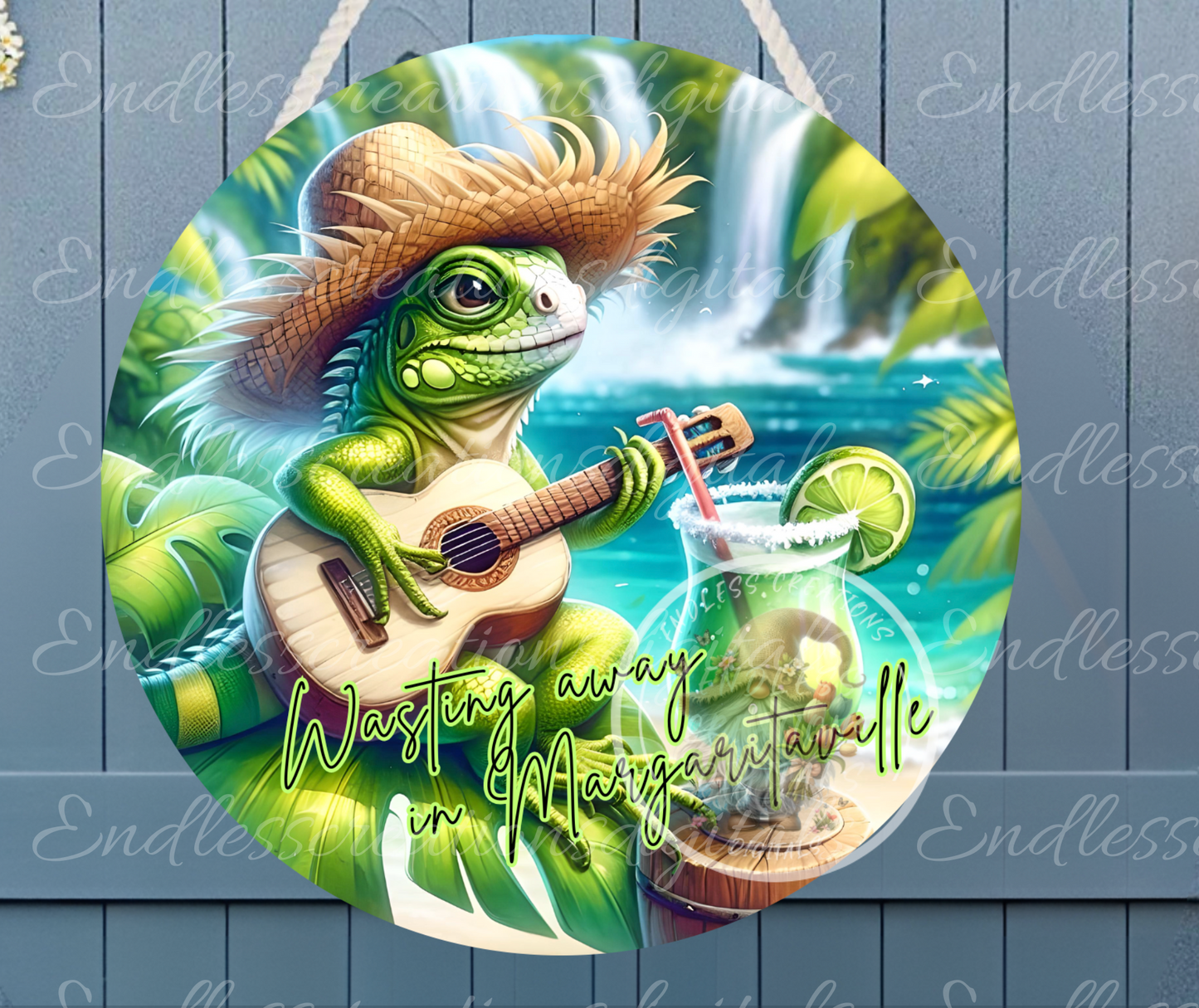 MARGARITAVILLE IGUANA SUMMER ROUND