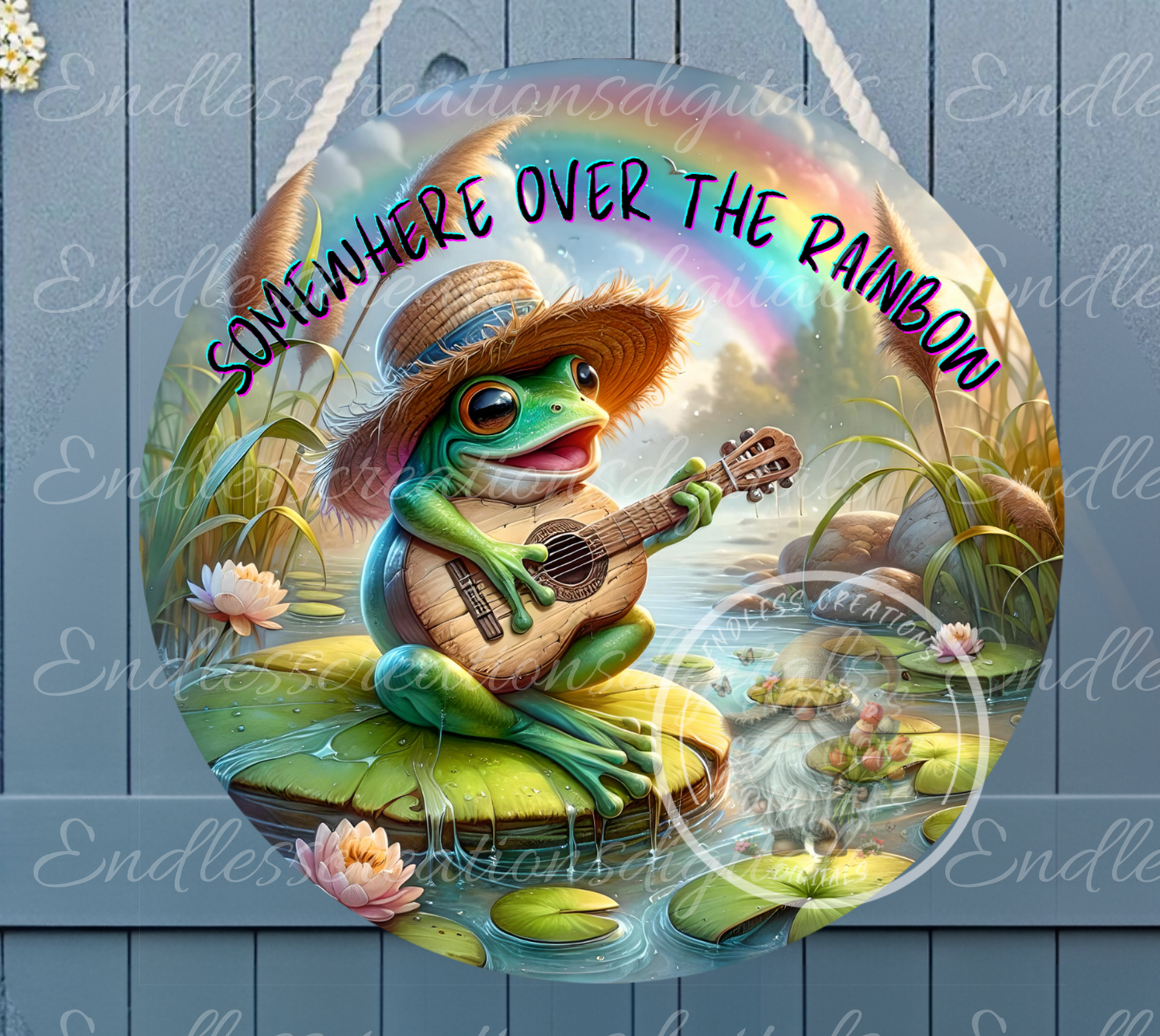 OVER THE RAINBOW SUMMER FROG