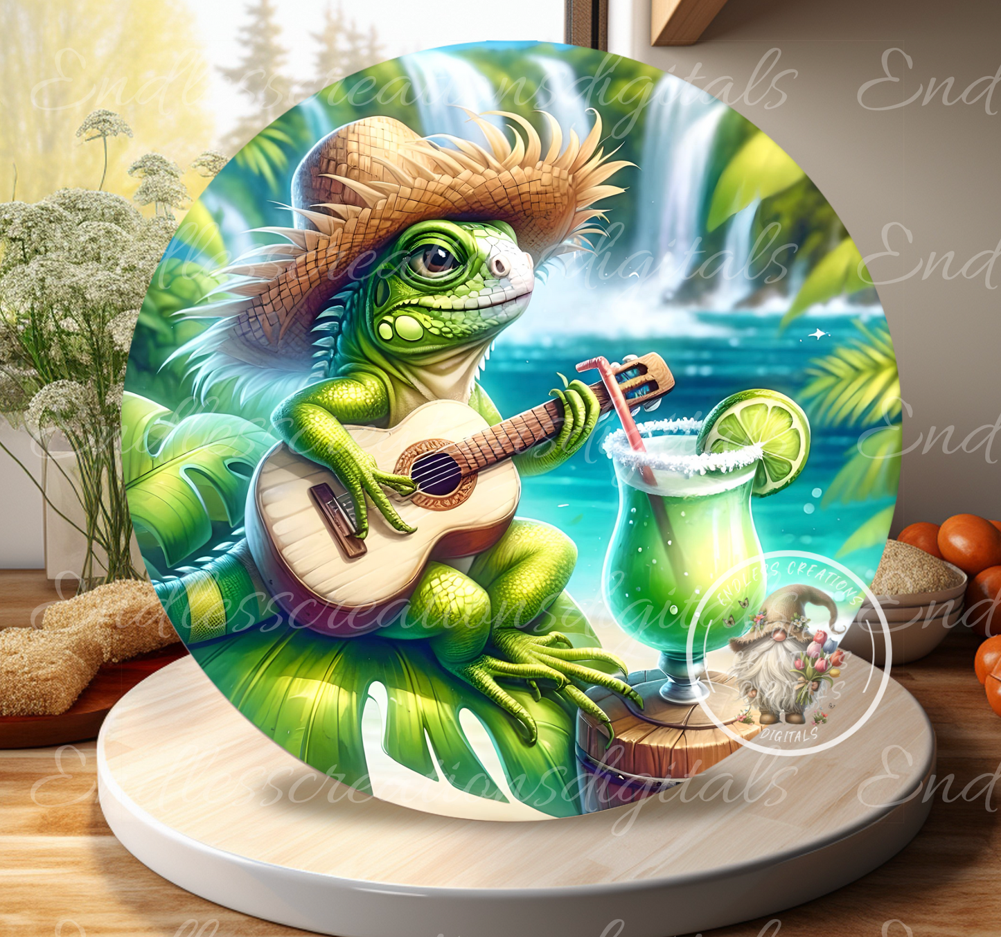 MARGARITAVILLE IGUANA SUMMER ROUND