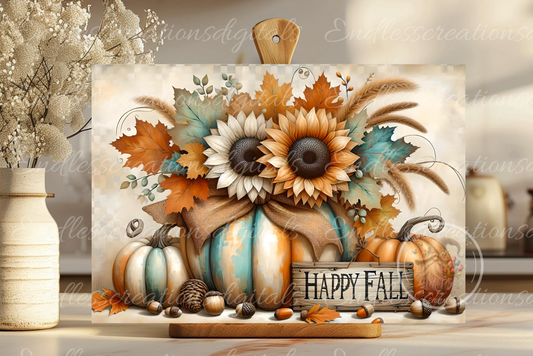FALL FLORAL KITCHEN BUNDLE SET OF 5