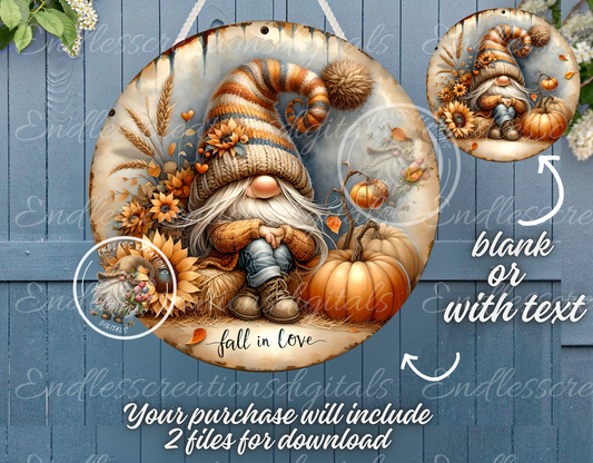 CUTE FALL TROLL GNOME