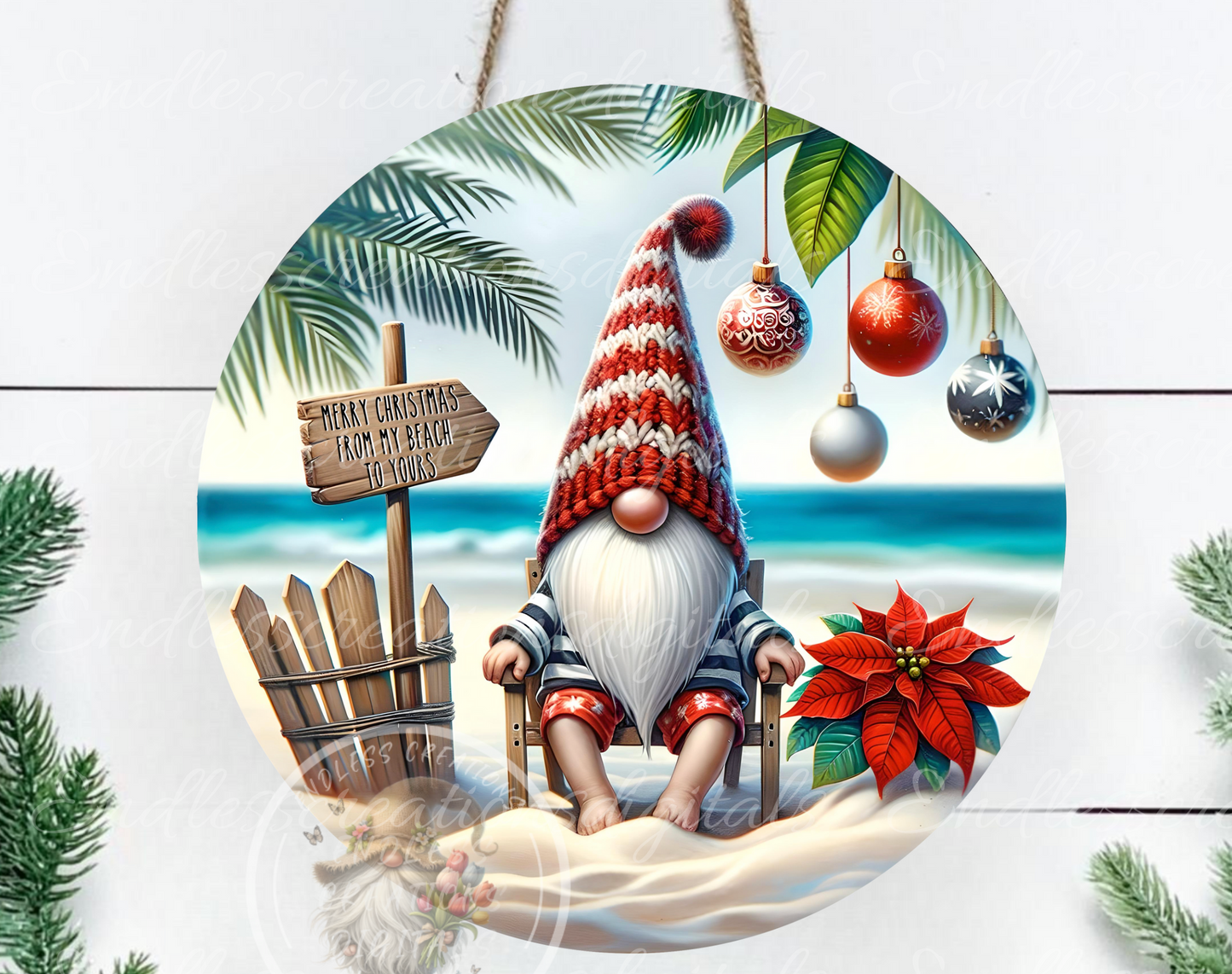 MERRY CHRISTMAS FROM MY BEACH