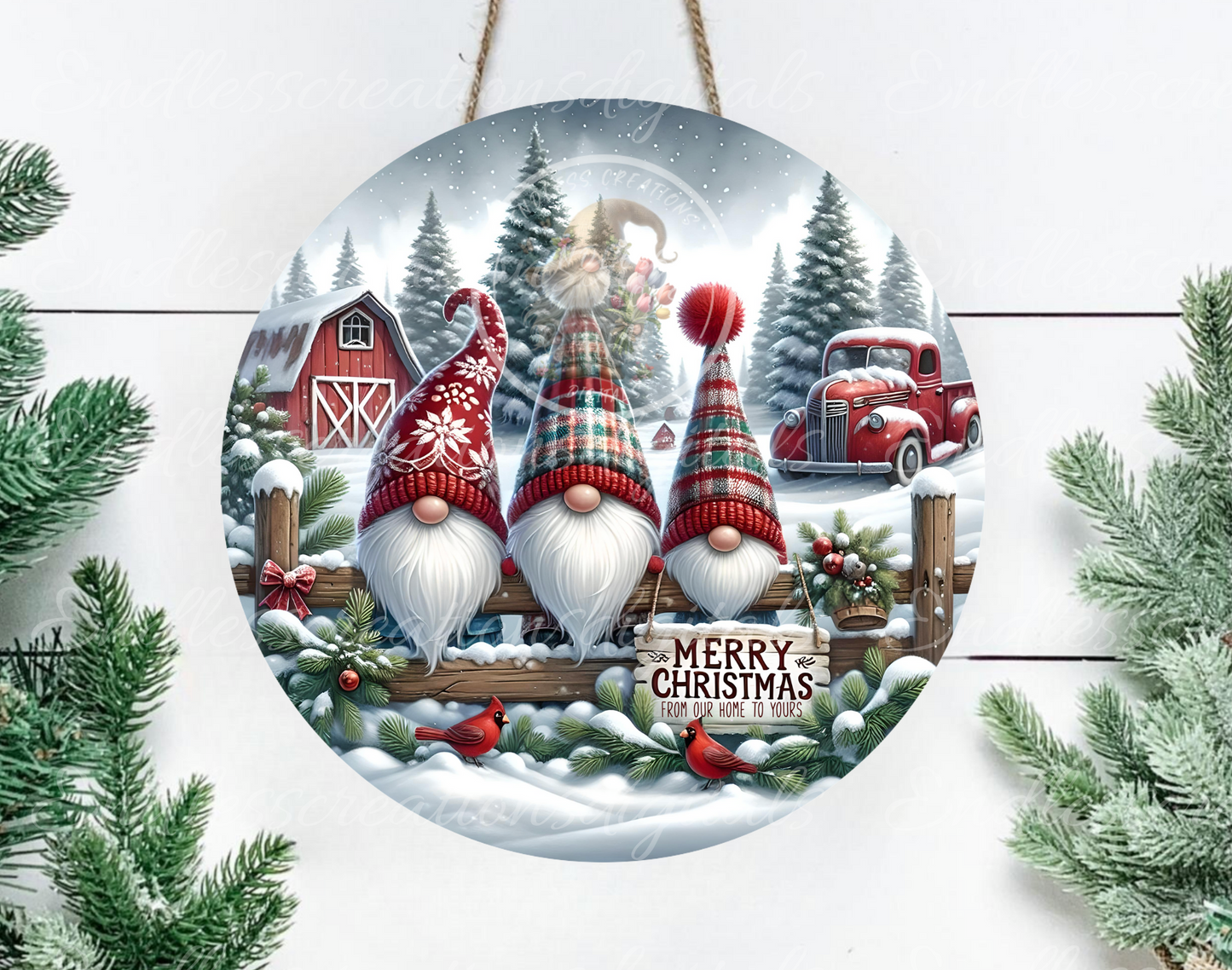 MERRY CHRISTMAS GNOMES
