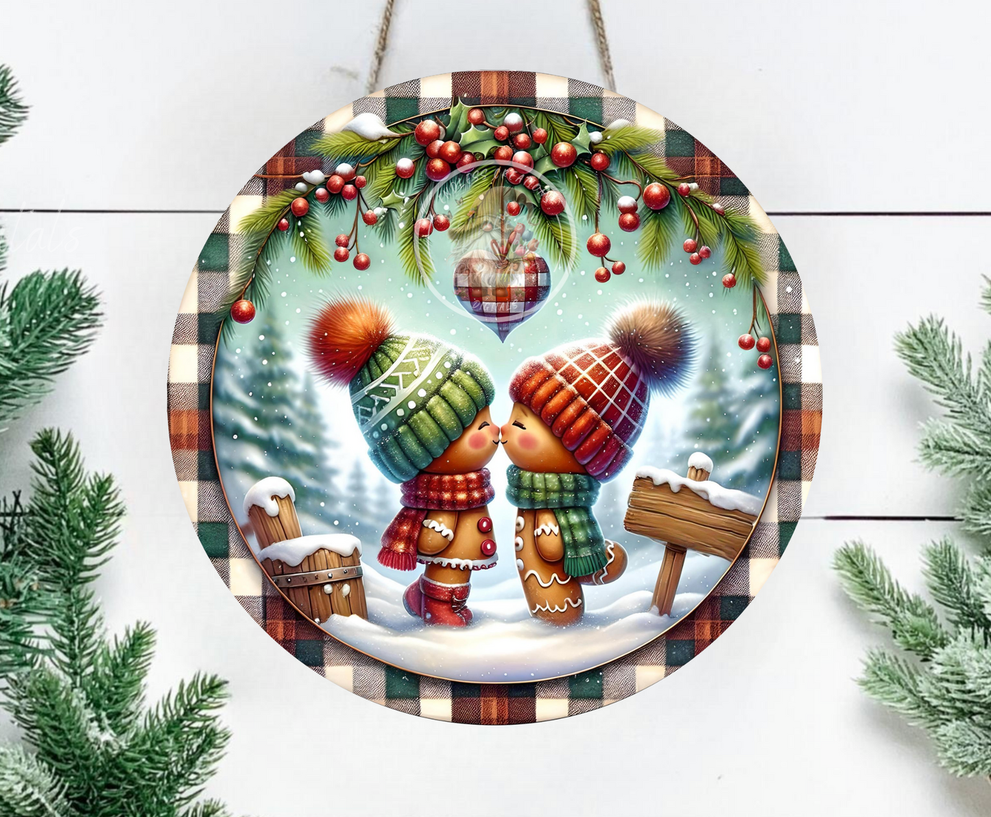 GINGERBREAD KISSING COUPLE BUNDLE