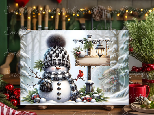 FARMHOUSE STYLE SNOWMAN BUNDLE