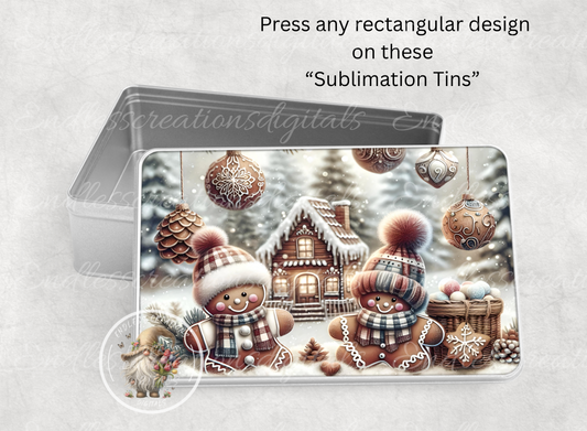 WINTER GINGERBREAD RECTANGLE