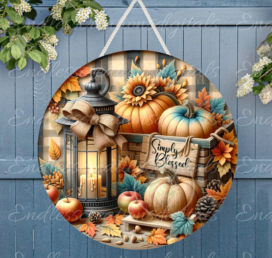 SIMPLY BLESSED FALL ROUND