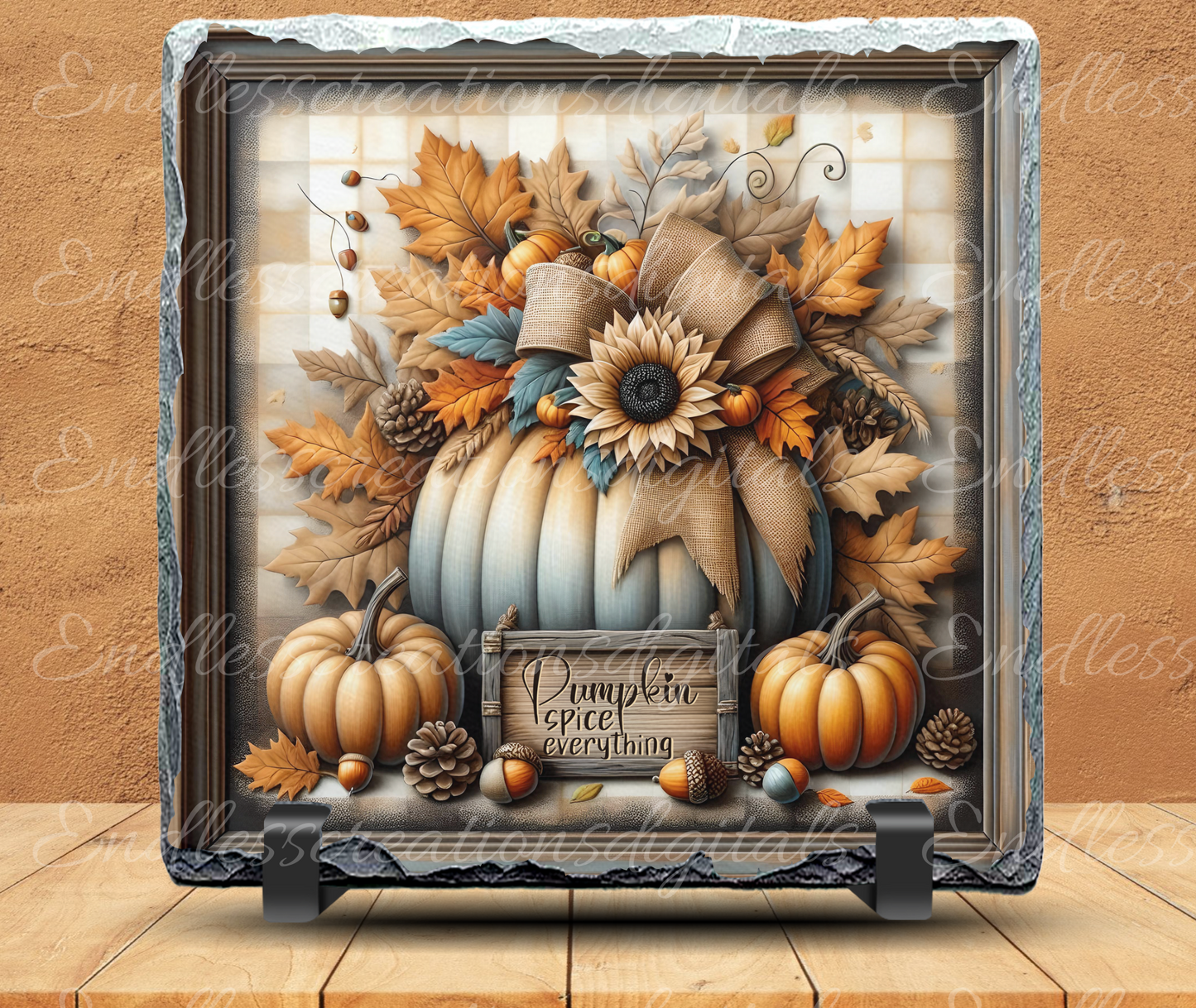 SQUARE FALL PUMPKIN SPICE