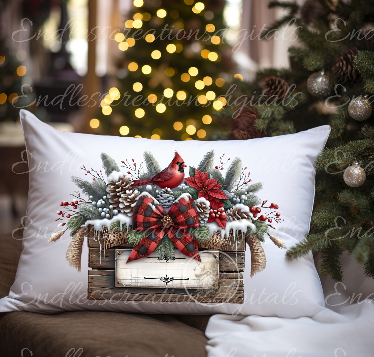 FARMHOUSE WINTER PLANTERS BLANK TRANSPARENCIES