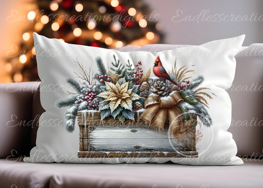 FARMHOUSE WINTER PLANTERS BLANK TRANSPARENCIES