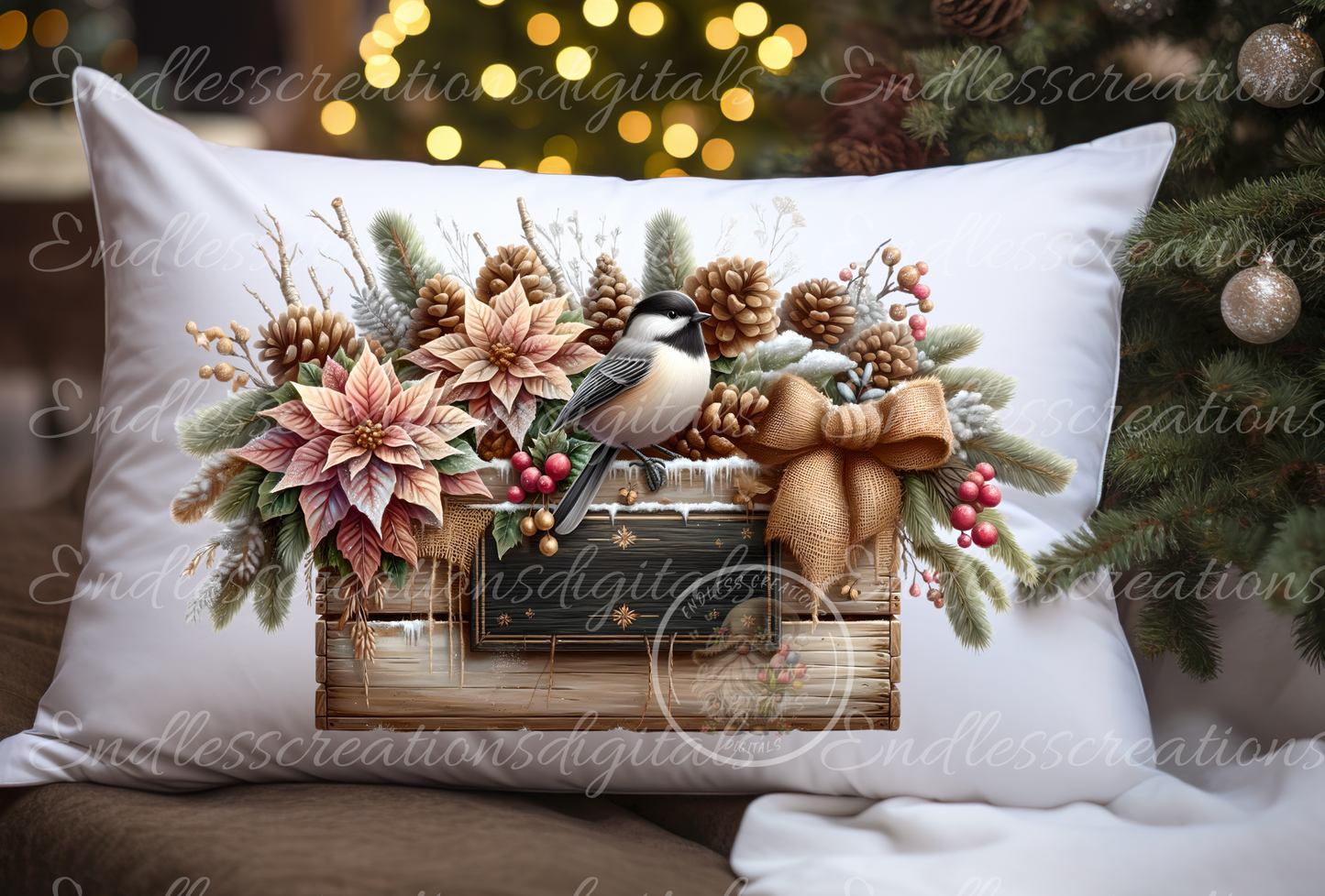 FARMHOUSE WINTER PLANTERS BLANK TRANSPARENCIES